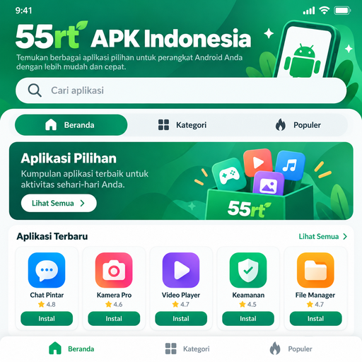 Panduan 55rt APK - Informasi Unduhan dan Pengaturan Android